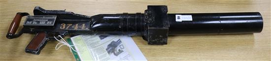 A Thornton-Pickard Altrincham Mark III Hythe gun camera, World War II Royal Air Force